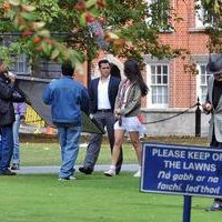 Salman Khan and Katrina Kaif in Ek Tha Tiger being shot on location at Trinity College Pictures | Picture 75346